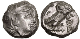 Attica, Athens, AR Tetradrachm