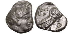 Attica, Athens, AR Tetradrachm