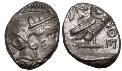 Attica, Athens, AR Tetradrachm