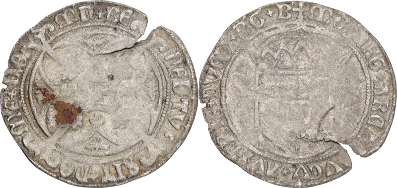 Stuiver. Brabant. Antwerpen. Karel V. ND (1507 - 1517). F / VF

Crack. Vanhoud...