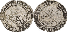 Dubbele Groot. Vlaanderen. Jan zonder vrees. ND (1409). F

Vanhoudt Atlas G 2651. Ar. 4,3 g