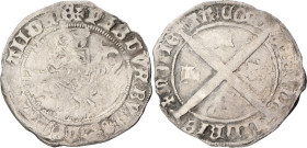 Dubbele groot Cromsteert. Vlaanderen. Filips de Goede. ND (1419 - 1467). F +

Vanhoudt Atlas G 2665. Ar. 3,1 g