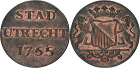 Duit. Utrecht stad. 1755. UNC

CNM 2.44.21. AE. 3,3 g