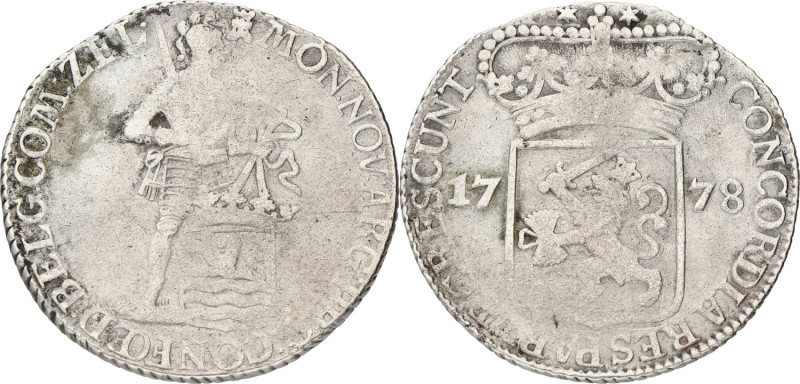 Zilveren dukaat. Zeeland. 1778. F +

CNM 2.49.35. Delm. 971. Ar. 27,8 g