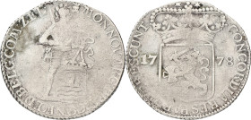 Zilveren dukaat. Zeeland. 1778. F +

CNM 2.49.35. Delm. 971. Ar. 27,8 g