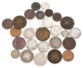 Lot (28) Mixed. Average VF

Incl. 10 cent 1855/45. 87,36 g