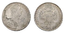 AUSTRIA - MARIA THERESA (1740-1780) THALER 1765 - G (Günzburg) - D/Busto di Maria Teresa a d. R/Aquila bicipite coronata con stemma in petto - Ar - Da...
