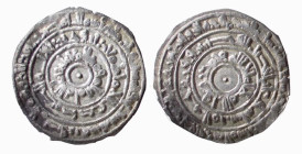 ISLAMIC COINS - FATIMID CALIPHATE - AL MU'IZZ (932-975) DIRHAM (gr. 1,4) AH 350 - D/Scritte arabe R/Scritte arabe - Ar - qSPL