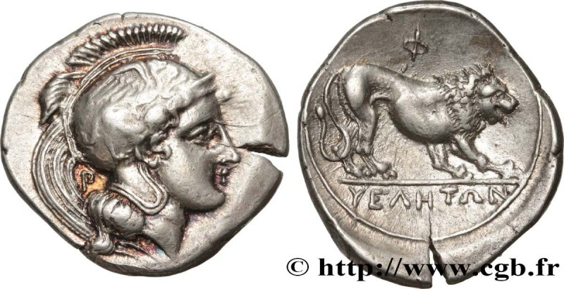 LUCANIA - VELIA
Type : Nomos, statère ou didrachme 
Date : c. 340-334 AC. 
Mi...