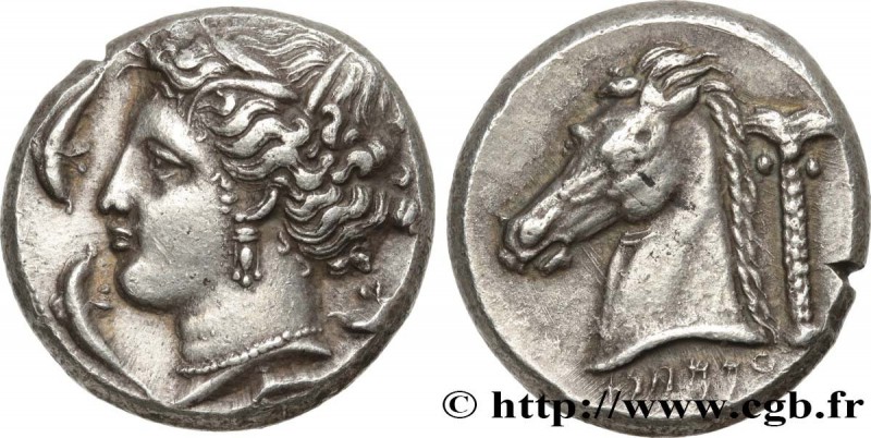 SICILY - ENTELLA
Type : Tétradrachme 
Date : c. 320/315 - 305/300 AC. 
Mint n...