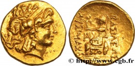 THRACE - TOMIS
Type : Statère d’or 
Date : c. 100-90 AC. 
Mint name / Town : Tomis, Mésie Inférieure 
Metal : gold 
Millesimal fineness : 1000 ‰...