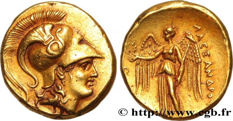 MACEDONIA - MACEDONIAN KINGDOM - ALEXANDER III THE GREAT
Type : Statère d'or 
...
