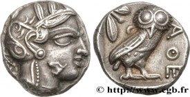 ATTICA - ATHENS
Type : Tétradrachme 
Date : c. 420 AC. 
Mint name / Town : Athènes, Attique 
Metal : silver 
Diameter : 25 mm
Orientation dies :...