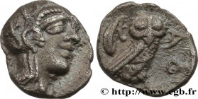 ATTICA - ATHENS
Type : Obole 
Date : c. 430 AC. 
Mint name / Town : Athènes, Attique 
Metal : silver 
Diameter : 9 mm
Orientation dies : 9 h.
W...