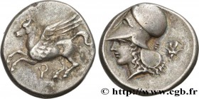 CORINTHIA - CORINTH
Type : Statère 
Date : c. 345-307 AC. 
Mint name / Town : Corinthe, Corinthie 
Metal : silver 
Diameter : 21,5 mm
Orientatio...