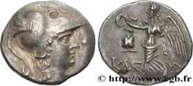 PAMPHYLIA - SIDE
Type : Tétradrachme 
Date : c. 120-80 AC 
Mint name / Town : Sidé, Pamphylie 
Metal : silver 
Diameter : 26 mm
Orientation dies...