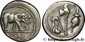 JULIUS CAESAR
Type : Denier 
Date : 49 AC. 
Mint name / Town : Gaule ou Italie 
Metal : silver 
Millesimal fineness : 950 ‰
Diameter : 18,5 mm
...