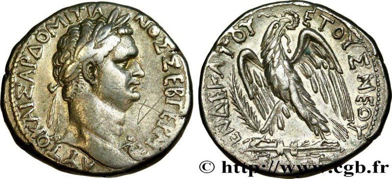 DOMITIANUS
Type : Tétradrachme syro-phénicien 
Date : 91-92 
Mint name / Town...