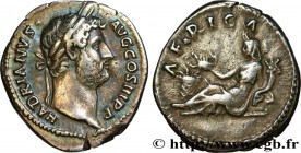 HADRIAN
Type : Denier 
Date : 136 
Mint name / Town : Rome 
Metal : silver 
Millesimal fineness : 800 ‰
Diameter : 18 mm
Orientation dies : 6 h...
