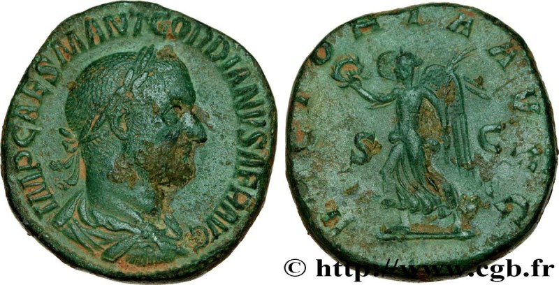 GORDIAN I AFRICANUS
Type : Sesterce 
Date : 238 
Mint name / Town : Rome 
Me...