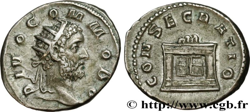 DIVI consecration of TRAJANUS DECIUS
Type : Antoninien 
Date : 251 
Mint name...
