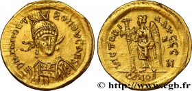ZENO and LEO II CAESAR
Type : Solidus 
Date : 9 février - 17 novembre 
Date : 476-477 
Mint name / Town : Constantinople 
Metal : gold 
Millesim...