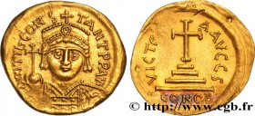 TIBERIUS II CONSTANTINE
Type : Solidus 
Date : 579-582 
Mint name / Town : Constantinople 
Metal : gold 
Millesimal fineness : 1000 ‰
Diameter :...