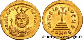 HERACLIUS
Type : Solidus 
Date : 610-613 
Mint name / Town : Constantinople 
Metal : gold 
Millesimal fineness : 1000 ‰
Diameter : 21 mm
Orient...