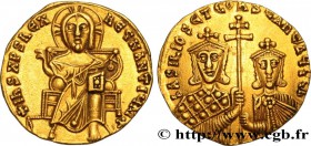 BASIL I and CONSTANTINE
Type : Solidus 
Date : 868-879 
Mint name / Town : Constantinople 
Metal : gold 
Millesimal fineness : 1.000 ‰
Diameter ...