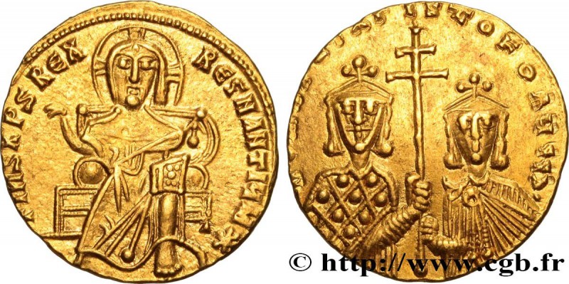 ROMANUS I and CHRISTOPHER
Type : Solidus 
Date : 922-931 
Mint name / Town : ...