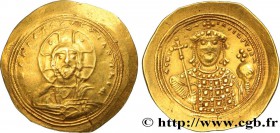 CONSTANTINE IX MONOMACHOS
Type : Histamenon nomisma 
Date : c. 1050 
Mint name / Town : Constantinople 
Metal : gold 
Diameter : 26,5 mm
Orienta...