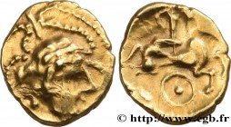 VENETI (Area of Vannes)
Type : Quart de statère d’or “de Ploërmel”, à la rouelle à huit rayons 
Date : IIe siècle avant J.-C. 
Mint name / Town : V...
