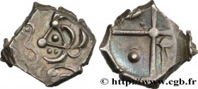 GALLIA - SOUTH WESTERN GAUL - CADURCI (Area of Cahors)
Type : Drachme “à la tête triangulaire”, S. 118 
Date : IIe-Ier siècle av. J.-C 
Metal : sil...