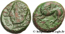 GALLIA BELGICA - REMI (Area of Reims)
Type : Bronze ATISIOS REMOS, classe I 
Date : c. 60-40 AC. 
Mint name / Town : Reims (51) 
Metal : bronze 
...
