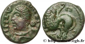 GALLIA BELGICA - REMI (Area of Reims)
Type : Bronze ATISIOS REMOS, classe III 
Date : c. 60-40 AC. 
Mint name / Town : Reims (51) 
Metal : bronze ...