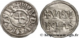 LOUIS THE PIOUS
Type : Denier 
Date : c. 819/822-830 
Date : n.d. 
Mint name / Town : Venise 
Metal : silver 
Diameter : 21 mm
Orientation dies...