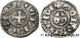 CHARLES III THE SIMPLE
Type : Denier 
Date : c. 926-950 
Mint name / Town : Toulouse 
Metal : silver 
Diameter : 19,5 mm
Orientation dies : 12 h...