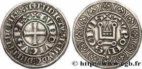 LOUIS IX OF FRANCE CALLED SAINT LOUIS
Type : Gros tournois à l’étoile 
Date : après 1266 
Date : n.d. 
Metal : silver 
Millesimal fineness : 958 ...
