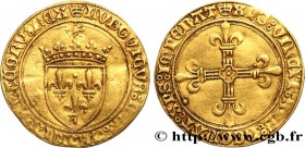 LOUIS XI THE "PRUDENT"
Type : Écu d'or au soleil 
Date : 02/11/1475 
Date : n.d. 
Mint name / Town : Saint-Lô 
Metal : gold 
Millesimal fineness...