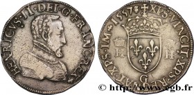 HENRY II
Type : Teston à la tête nue, 1er type 
Date : 1557 
Mint name / Town : Poitiers 
Quantity minted : 12098 
Metal : silver 
Millesimal fi...