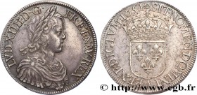 LOUIS XIV "THE SUN KING"
Type : Écu à la mèche longue 
Date : 1651 
Mint name / Town : Paris 
Quantity minted : 866453 
Metal : silver 
Millesim...