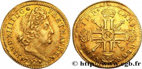 LOUIS XIV "THE SUN KING"
Type : Louis aux huit L et aux insignes 
Date : 1702 
Mint name / Town : Montpellier 
Quantity minted : 114693 
Metal : ...