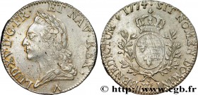 LOUIS XV THE BELOVED
Type : Écu dit "à la vieille tête" 
Date : 1774 
Mint name / Town : Lille 
Quantity minted : 387916 
Metal : silver 
Milles...