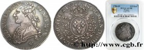 LOUIS XVI
Type : Demi-écu dit “aux branches d'olivier” 
Date : 1784 
Mint name / Town : La Rochelle 
Quantity minted : 1145 
Metal : silver 
Mil...