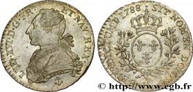 LOUIS XVI
Type : Dixième d'écu dit "aux branches d'olivier" 
Date : 1788 
Mint name / Town : La Rochelle 
Quantity minted : 10989 
Metal : silver...