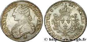 LOUIS XVI
Type : Écu dit "aux branches d'olivier" 
Date : 1790 
Mint name / Town : Paris 
Metal : silver 
Millesimal fineness : 917 ‰
Diameter :...