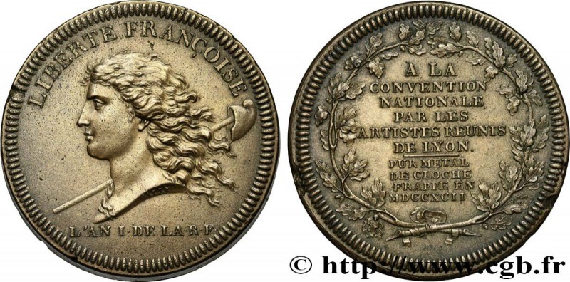 REVOLUTION COINAGE / CONFIANCE (MONNAIES DE…)
Type : Essai de Galle à la libert...