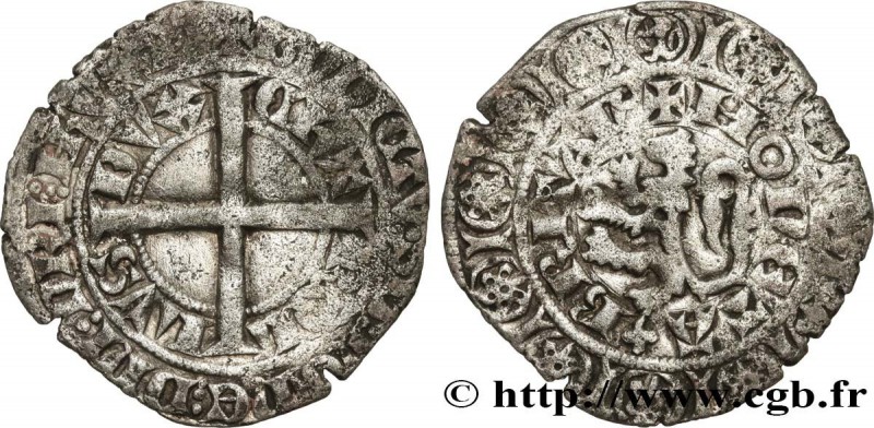 BRITTANY - DUCHY OF BRITTANY - CHARLES OF BLOIS
Type : Gros au lion 
Date : c....