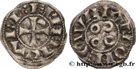 LANGUEDOC - VISCOUNTCY OF NARBONNE - ERMENGARDE
Type : Denier 
Date : c. 1000 
Date : n.d. 
Mint name / Town : Narbonne 
Metal : silver 
Diamete...