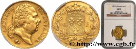 LOUIS XVIII
Type : 20 francs or Louis XVIII, tête nue 
Date : 1817 
Mint name / Town : Perpignan 
Quantity minted : 96.752 
Metal : gold 
Milles...